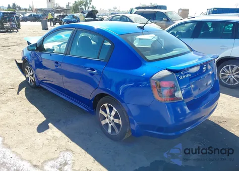 2012 Nissan Sentra 2.0 Sr from USA, damaged, VIN 3N1AB6APXCL712233